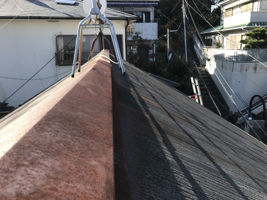 棟板金や金属部分の錆び・腐食