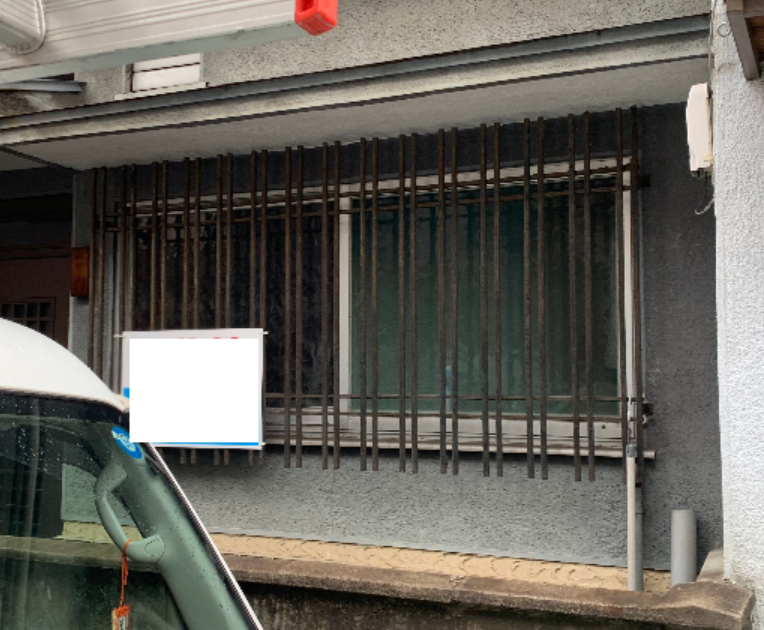 池田市の窓格子塗装リフォーム